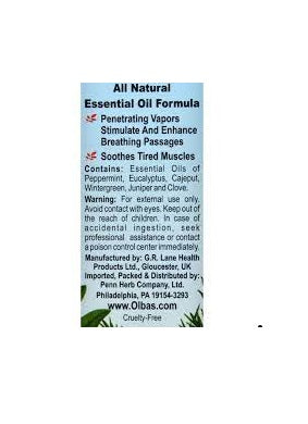 Olbas Oil: Original Swiss Aromatherapy