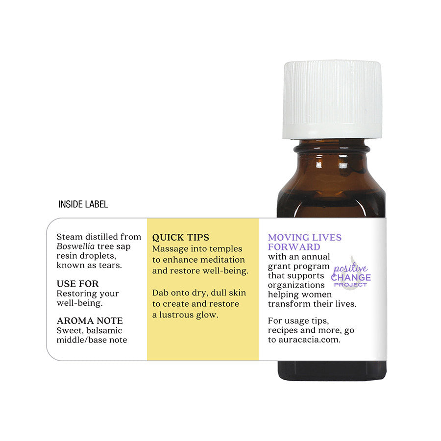 Aura Cacia Frankinscense Essential Oil (in jojoba oil)