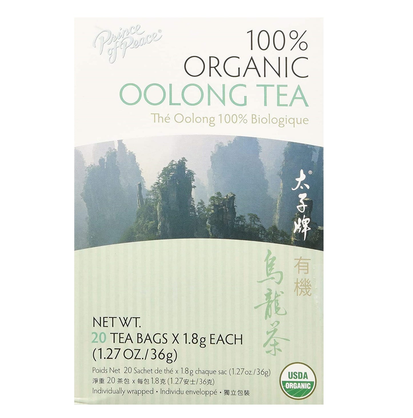 Prince of Peace Organic Oolong Tea