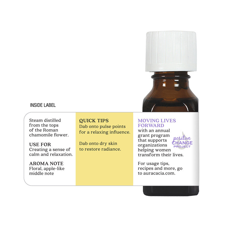 Aura Cacia Roman Chamomile Essential Oil (in jojoba oil)