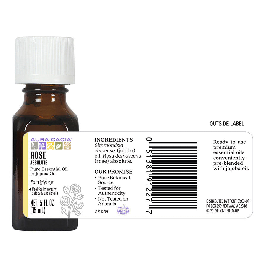 Aura Cacia Rose Absolute (in jojoba oil)