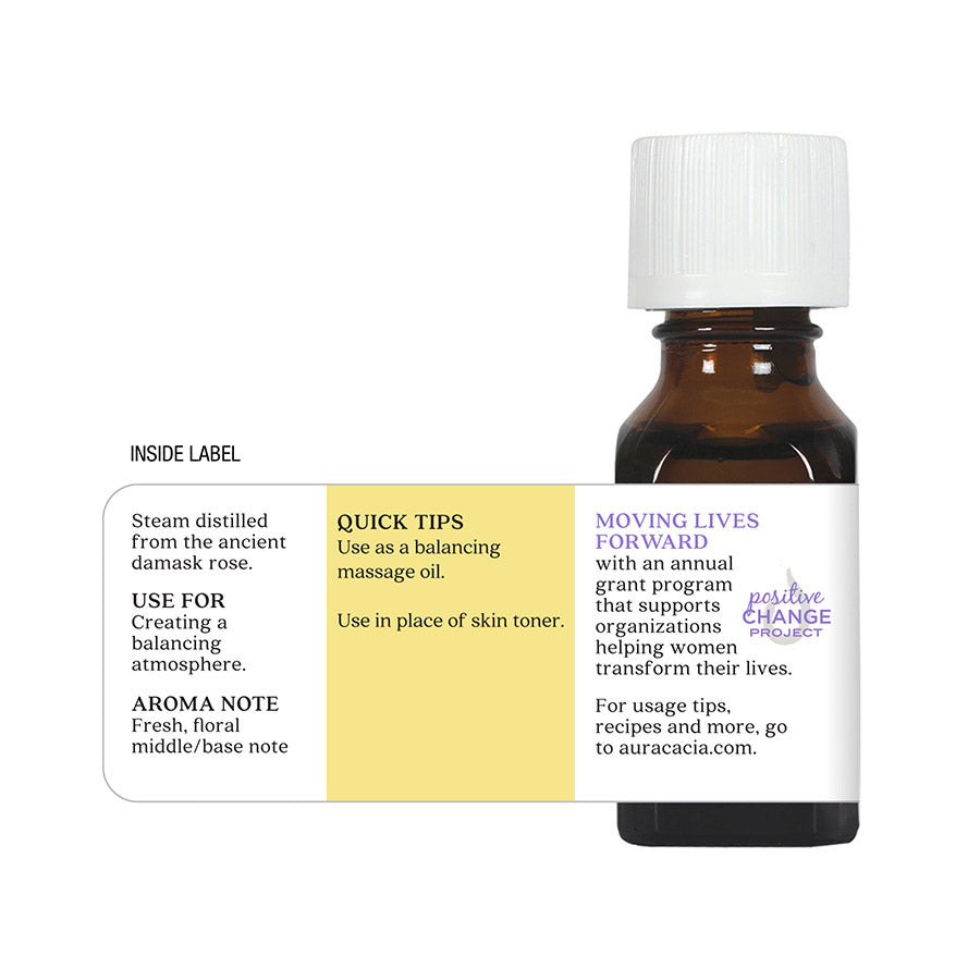 Aura Cacia Rose Otto (in jojoba oil)