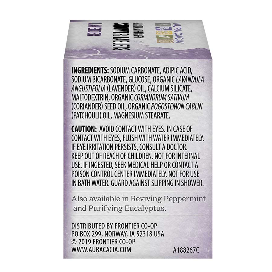 Aura Cacia Shower Tablets