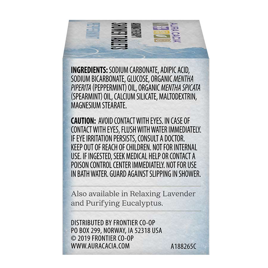 Aura Cacia Shower Tablets