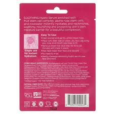 Andalou Sensitive 1000 Roses Soothe & Smooth Hydro Serum Facial Sheet Mask