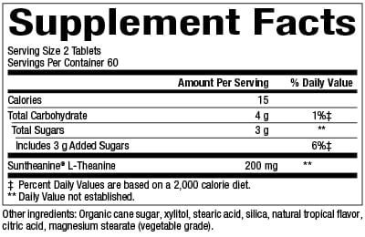 Natural Factors SuntheanineĀ® L-Theanine