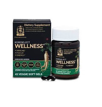 Wellness Korean Red Ginseng Capsule Health Boost