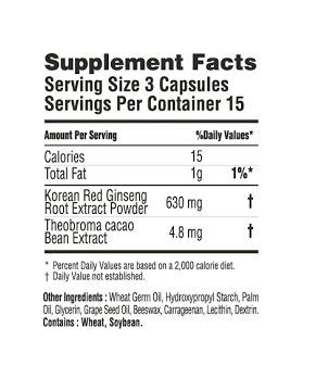 Wellness Korean Red Ginseng Capsule Health Boost