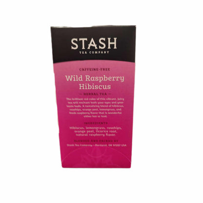 Stash Tea Herbal Wild Raspberry Hibiscus
