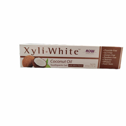 NOW Foods XyliWhite™ Coconut Oil Toothpaste Gel