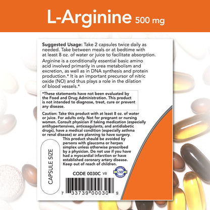 NOW Foods L-Arginine