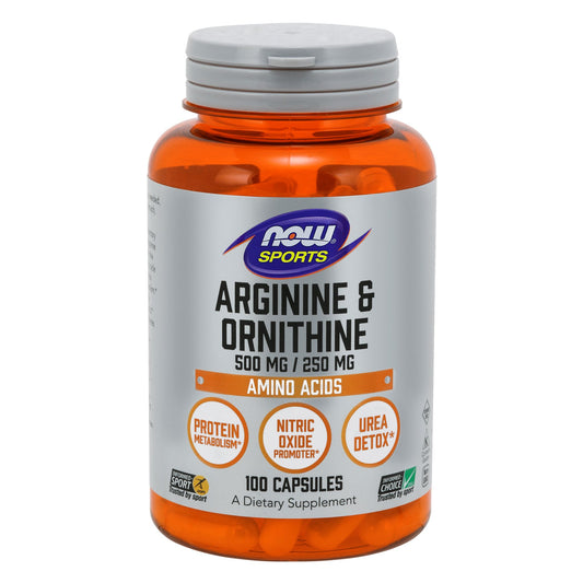 NOW Foods Arginine & Ornithine