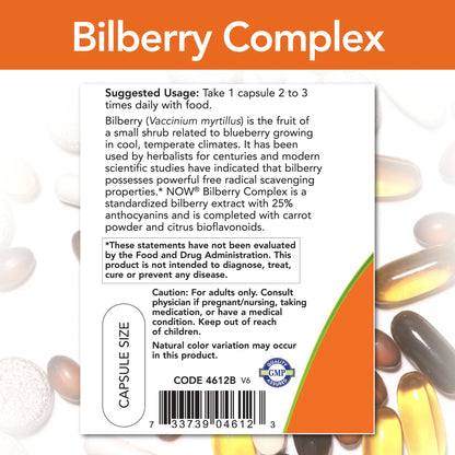 NOW Foods Bilberry Complex