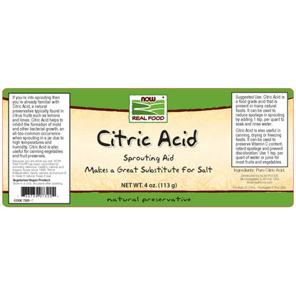 NOW Foods Citric Acid