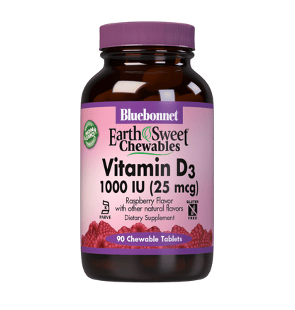 Bluebonnet Vitamin D-3 Chewable 1000