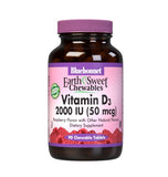 Bluebonnet Vitamin D-3 Chewable 2000