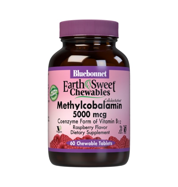 Bluebonnet Earthsweet Methylcobalamin 5000 mcg
