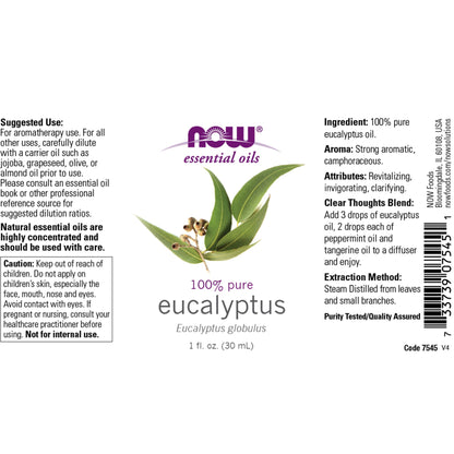 NOW Foods Eucalyptus Essential Oil