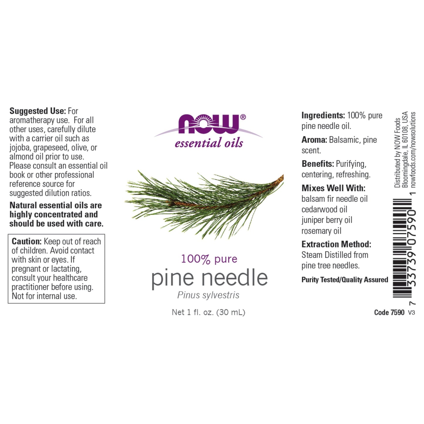 NOW Foods Pine Essential Oil