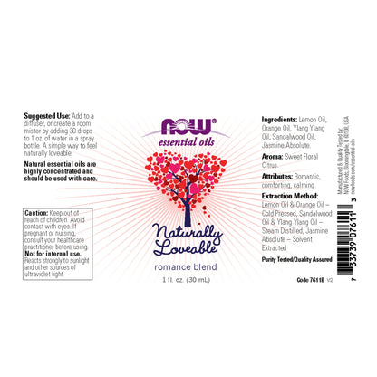 NOW Foods Naturally Loveable Essential Oil Blend