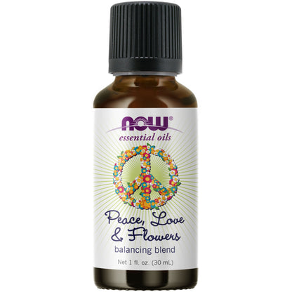 NOW Foods Peace, Love, & Flowers Essential Oil Blend