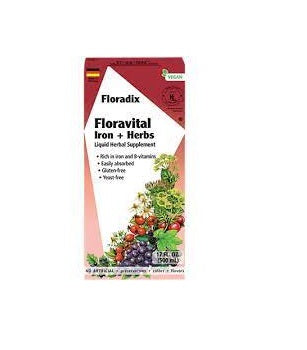 Floravital® Iron + Herbs Liquid Herbal Supplement