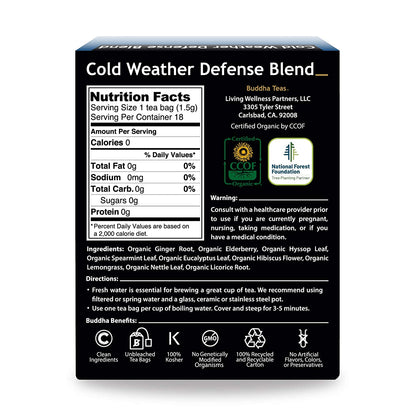 Buddha Organic Cold Weather Defense