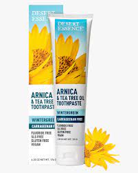 Desert Essence Arnica and Tea Tree Oil Carageenan Free Toothpaste