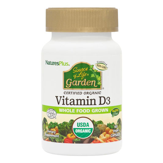 Natures Plus Source of Life® Garden Vitamin D3 Capsules