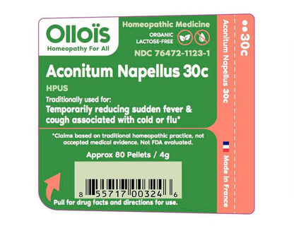 Olloïs Aconitum Napellus 30c