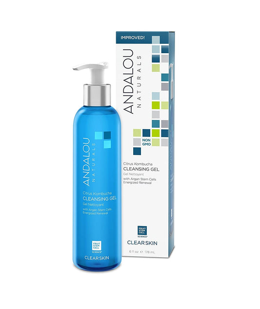 Andalou Naturals Clear Skin Kombucha Cleansing Gel