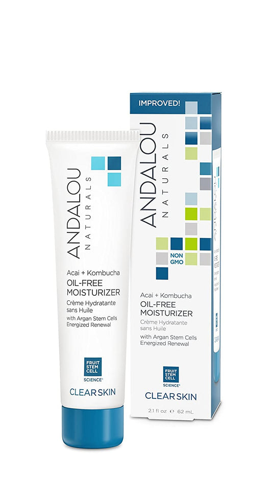 Andalou Naturals Clear Skin Acai + Kombucha Oil-free Cleanser