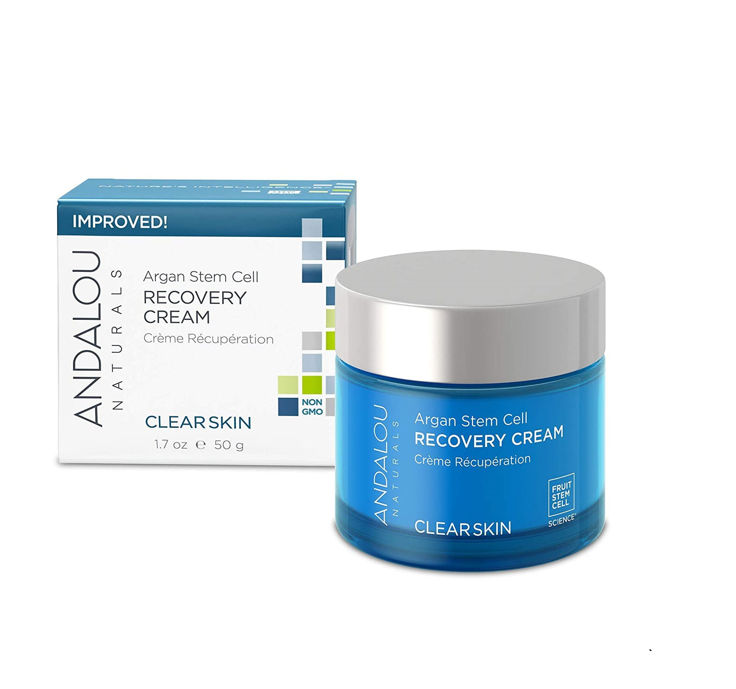 Andalou Naturals Clear Skin Argan Stem Cell Recovery Cream
