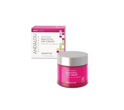 Andalou Naturals Sensitive 1000 Roses Beautiful Day Cream