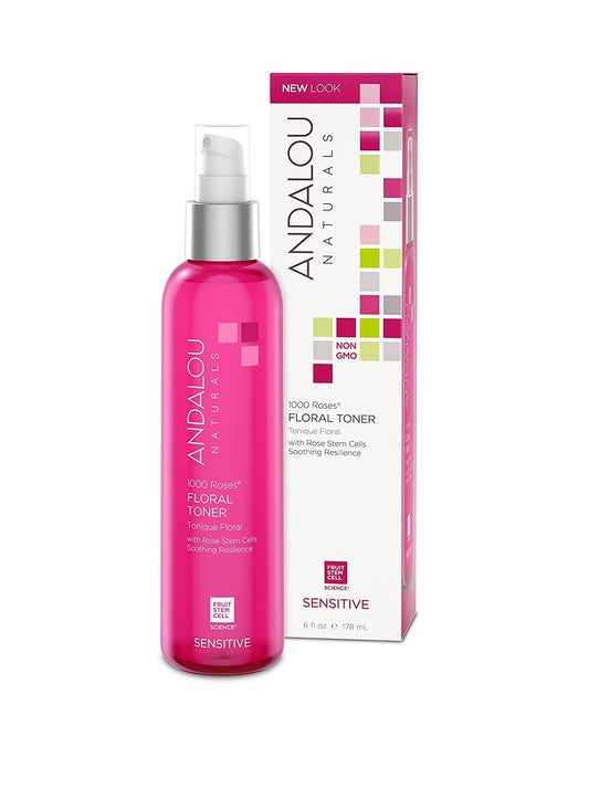 Andalou Naturals Sensitive 1000 Roses Floral Toner