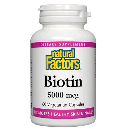 Natural Factors Biotin 5000mcg