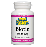 Natural Factors Biotin 5000mcg