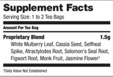 Bravo Tea Sugar Level