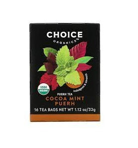 Choice Organics Cocoa Mint Puerh Tea
