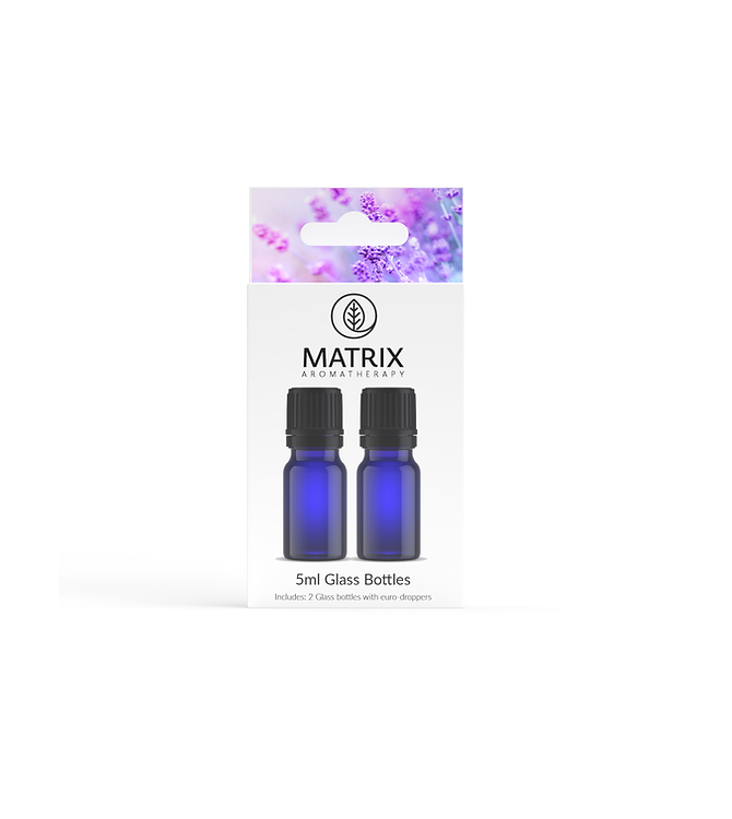 Matrix 5ml Cobalt Glass Bottles