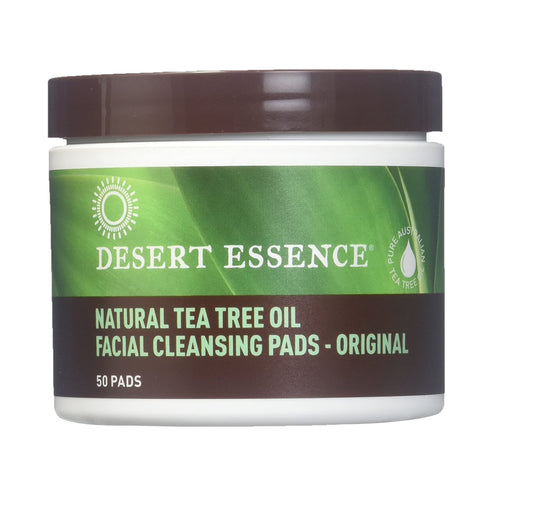 Desert Essence Tea Tree Oil Facial Cleansing Pads