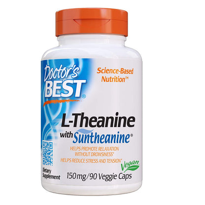 Doctor's Best L-Theanine Contains Suntheanine