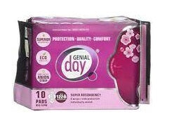 Genial Day Certified Organic Menstrual Pads
