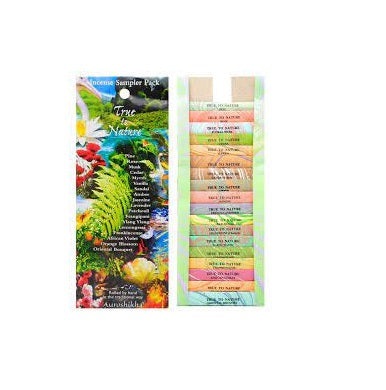 Auroshikha True to Nature Incense Sampler Pack