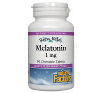 Natural Factors Melatonin 1mg