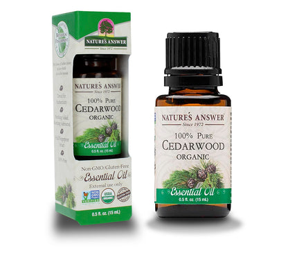 Nature's Answer Cedarwood Essential Oil Organic