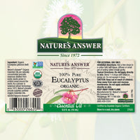 Nature's Answer Eucalyptus Essential Oil Organic