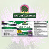 Nature's Answer Milk Thistle Standardized Extract