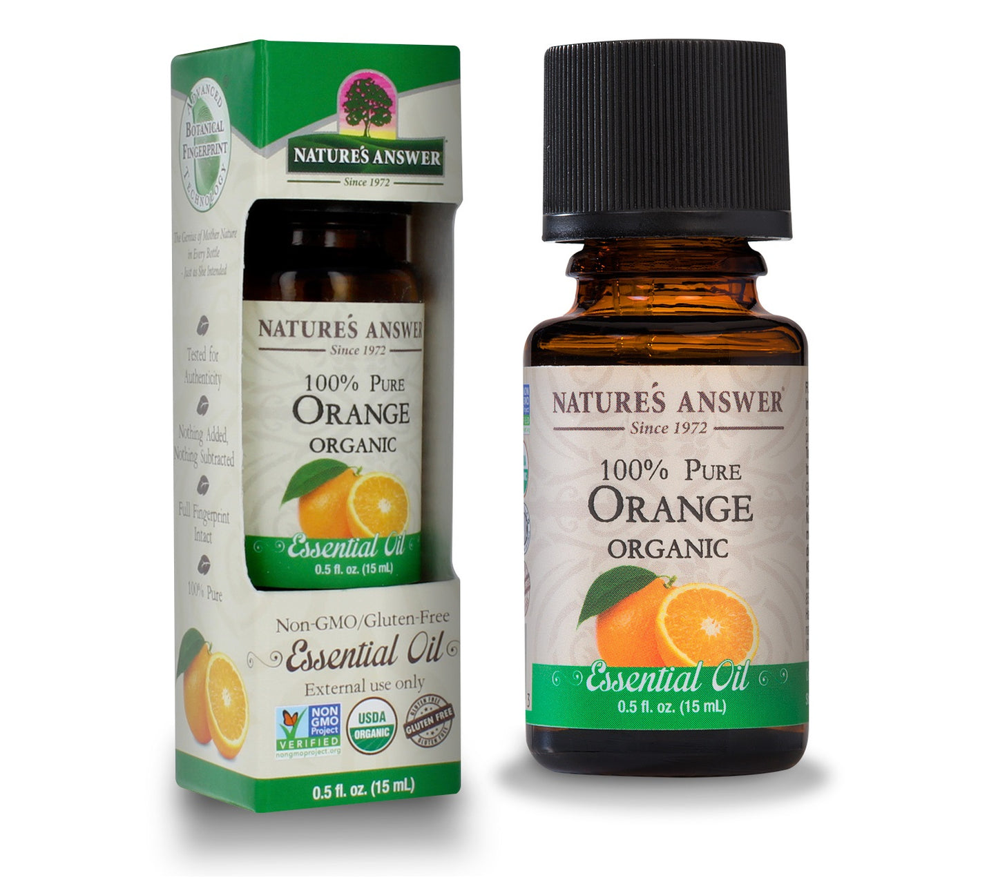 Nature's Answer Orange Essential Oil Organic