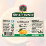 Nature's Answer Orange Essential Oil Organic